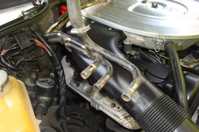 Standheizung Rohrleitung