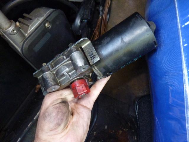 Motor demontiert