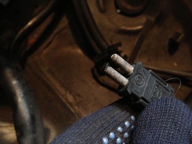 Stecker gealtert